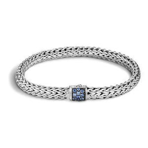 Blue Sapphire Classic Chain Bracelet