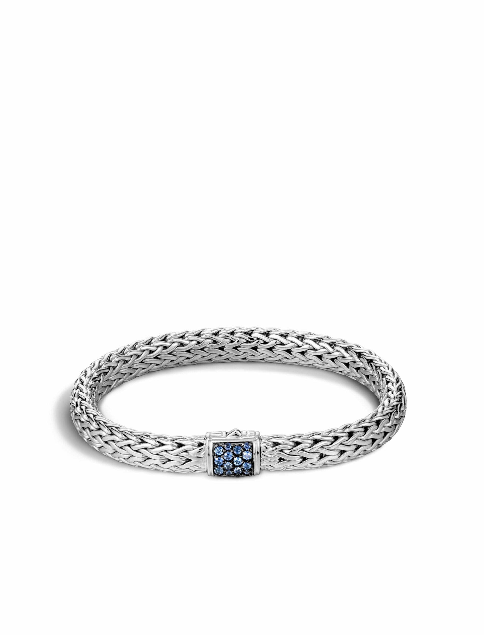 Blue Sapphire Classic Chain Bracelet