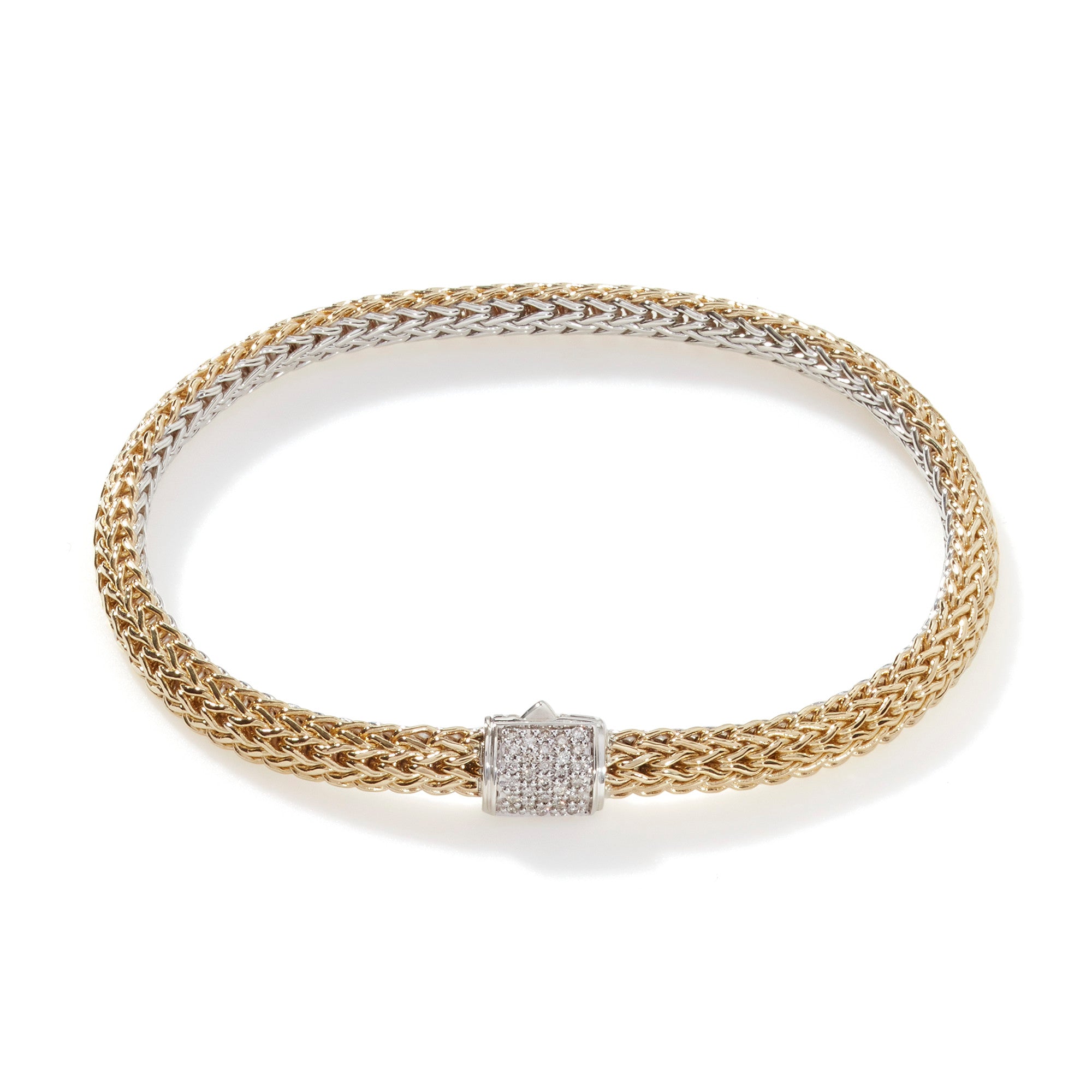 Classic Chain Diamond Bracelet