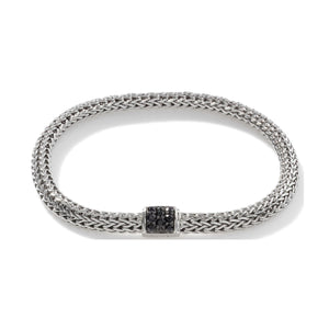 Extra Small Treated Black Sapphire Bracelet