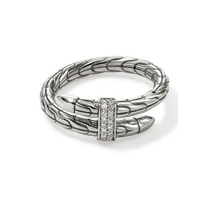 John Hardy Diamond Wrap Ring