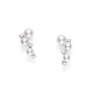 Mikimoto Bubbles Akoya Pearl Earrings