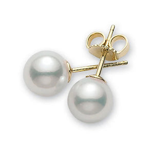 Mikimoto 7.5mm Pearl Stud Earrings