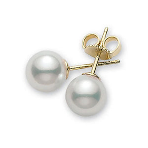 Mikimoto 8mm Pearl Stud Earrings