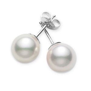Mikimoto 7mm Pearl Stud Earrings