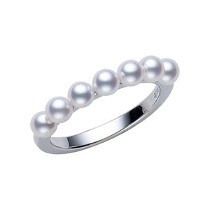 Mikimoto 7 Pearl Ring