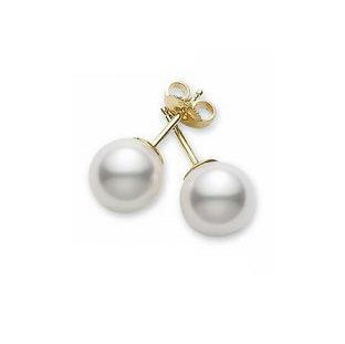Mikimoto 6-6.5mm Pearl Stud Earrings