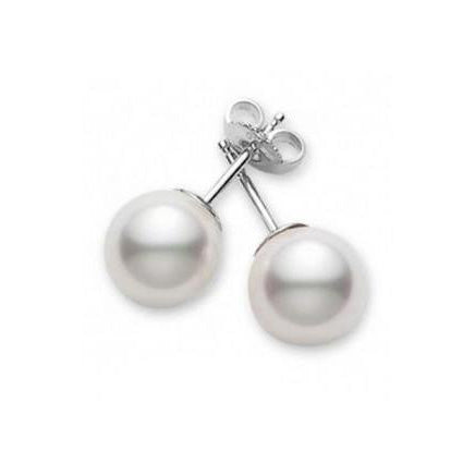 Mikimoto 5-5.5mm Pearl Stud Earrings