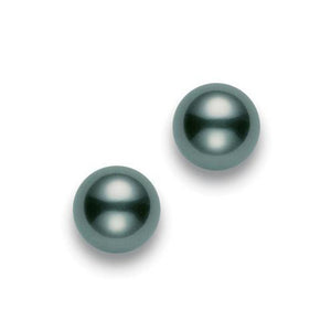 Mikimoto Black South Sea Pearl Studs