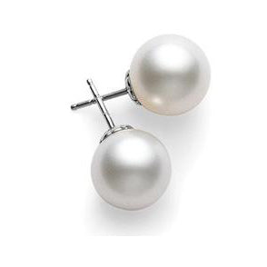 Mikimoto White South Sea Pearl Studs