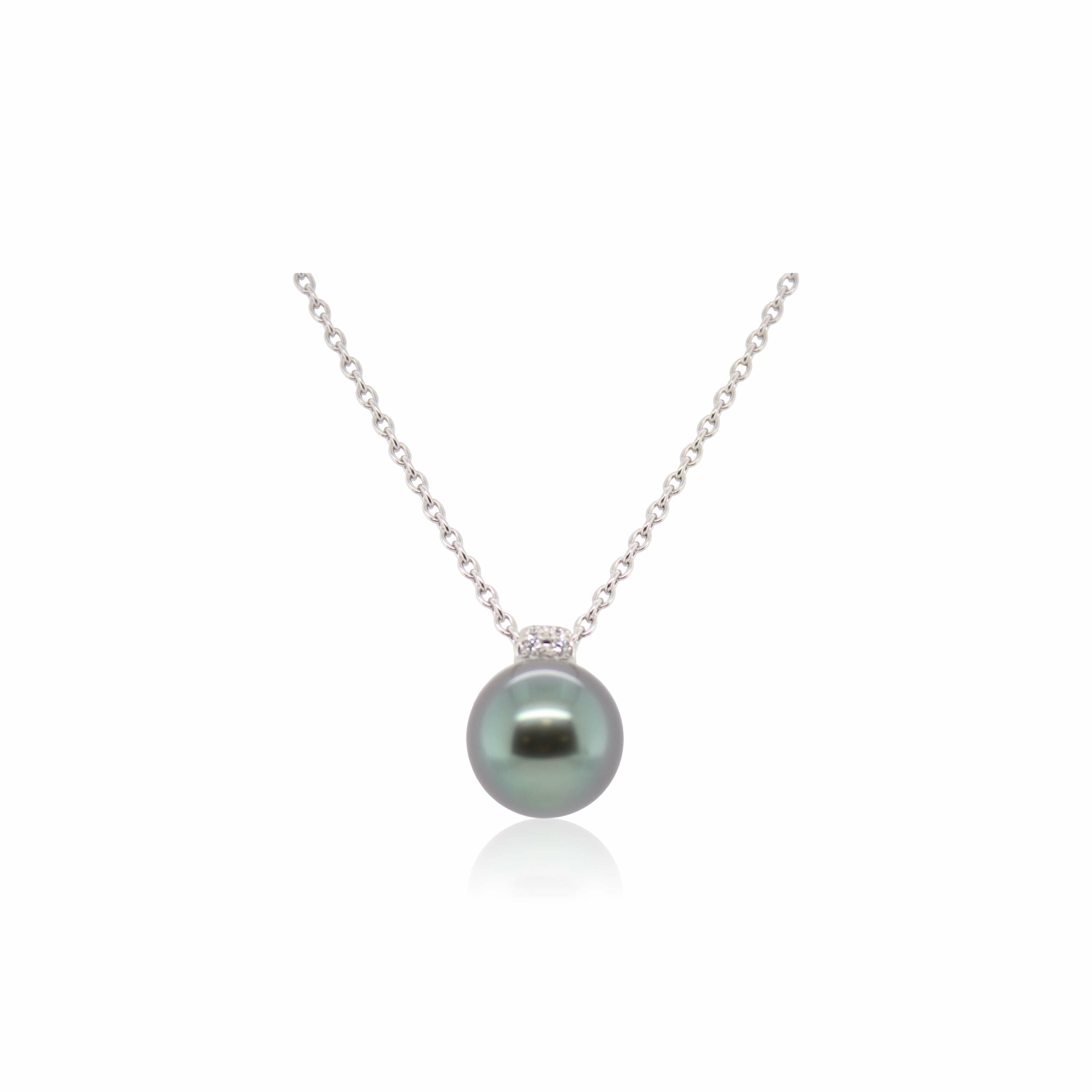Mikimoto Black South Sea Pearl Pendant