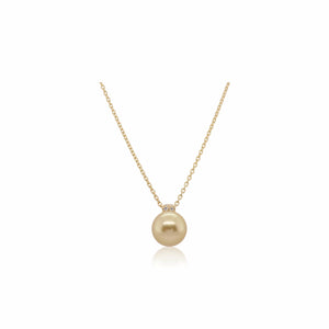 Mikimoto Golden South Sea Pearl Pendant
