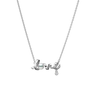 Mikimoto Love Akoya Pearl Necklace