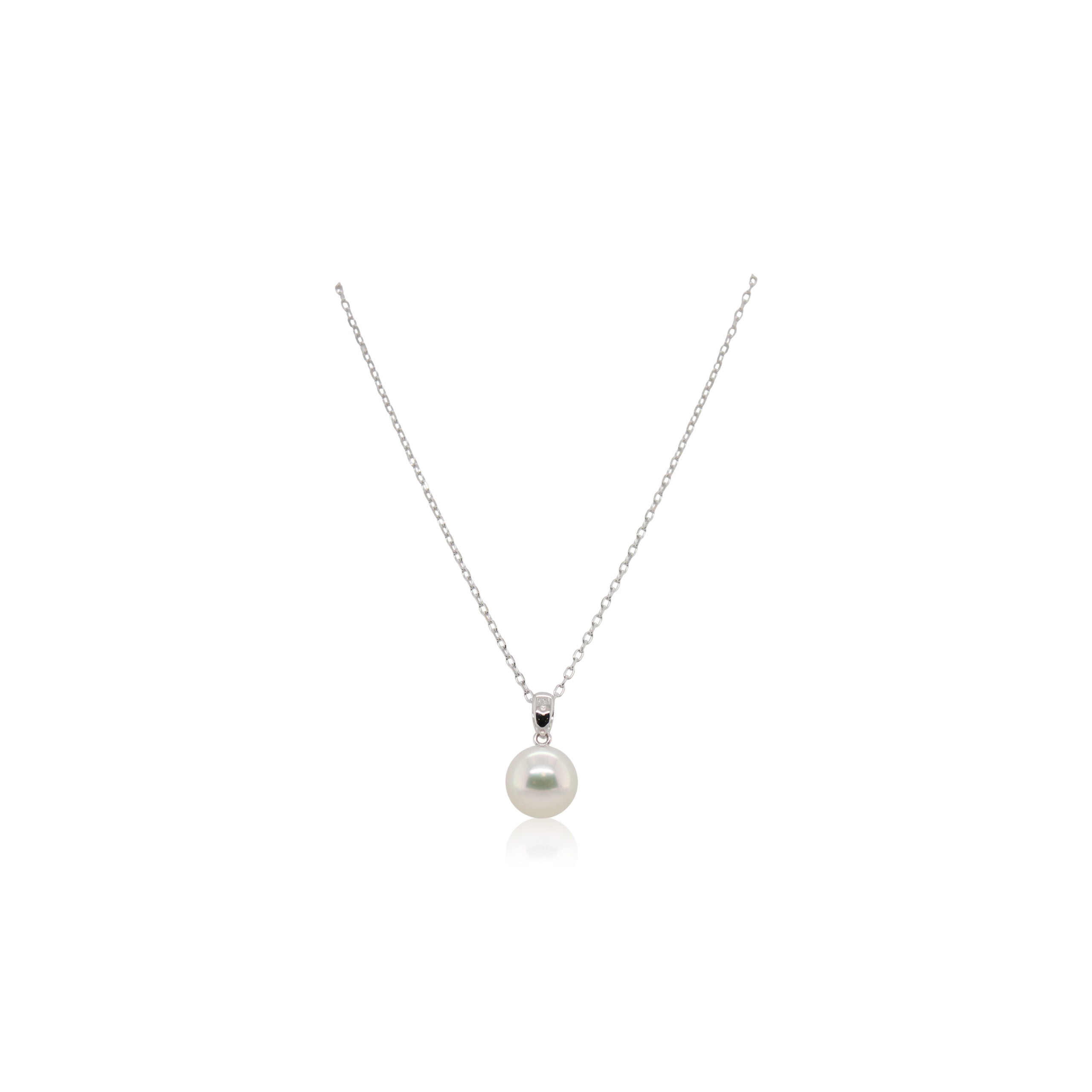 Mikimoto White Pearl Pendant