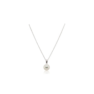 Mikimoto White Pearl Pendant