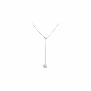 Mikimoto Akoya Pearl and Diamond Necklace