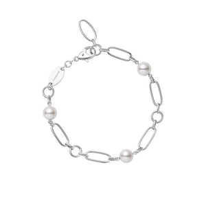 Mikimoto Akoya Pearl Station Bracelet