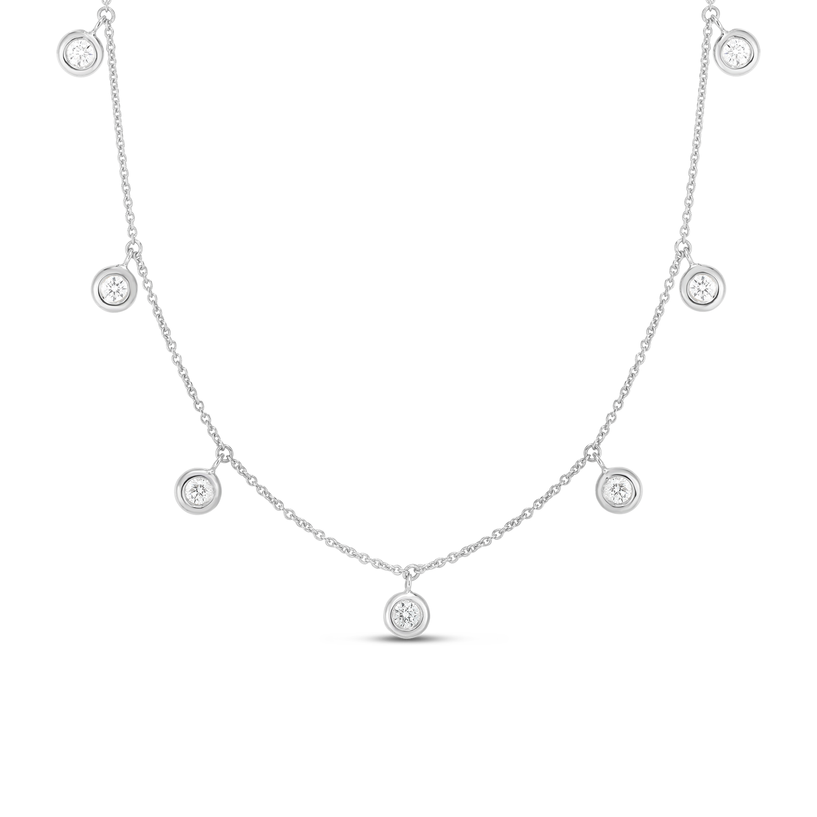 Roberto Coin Diamonds by the Inch Station Necklace
