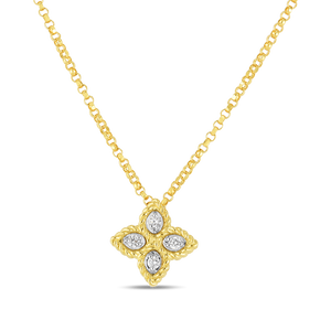 Roberto Coin Small Princess Flower Pendant