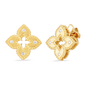 Roberto Coin Petite Venetian Collection Diamond Studs
