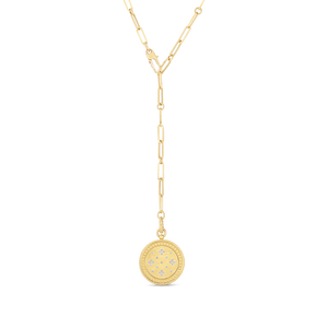 Roberto Coin Venetian Princess Yellow Gold Medallion