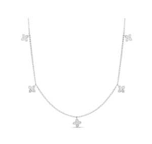 Roberto Coin Diamonds by the Inch 5 Station Necklace