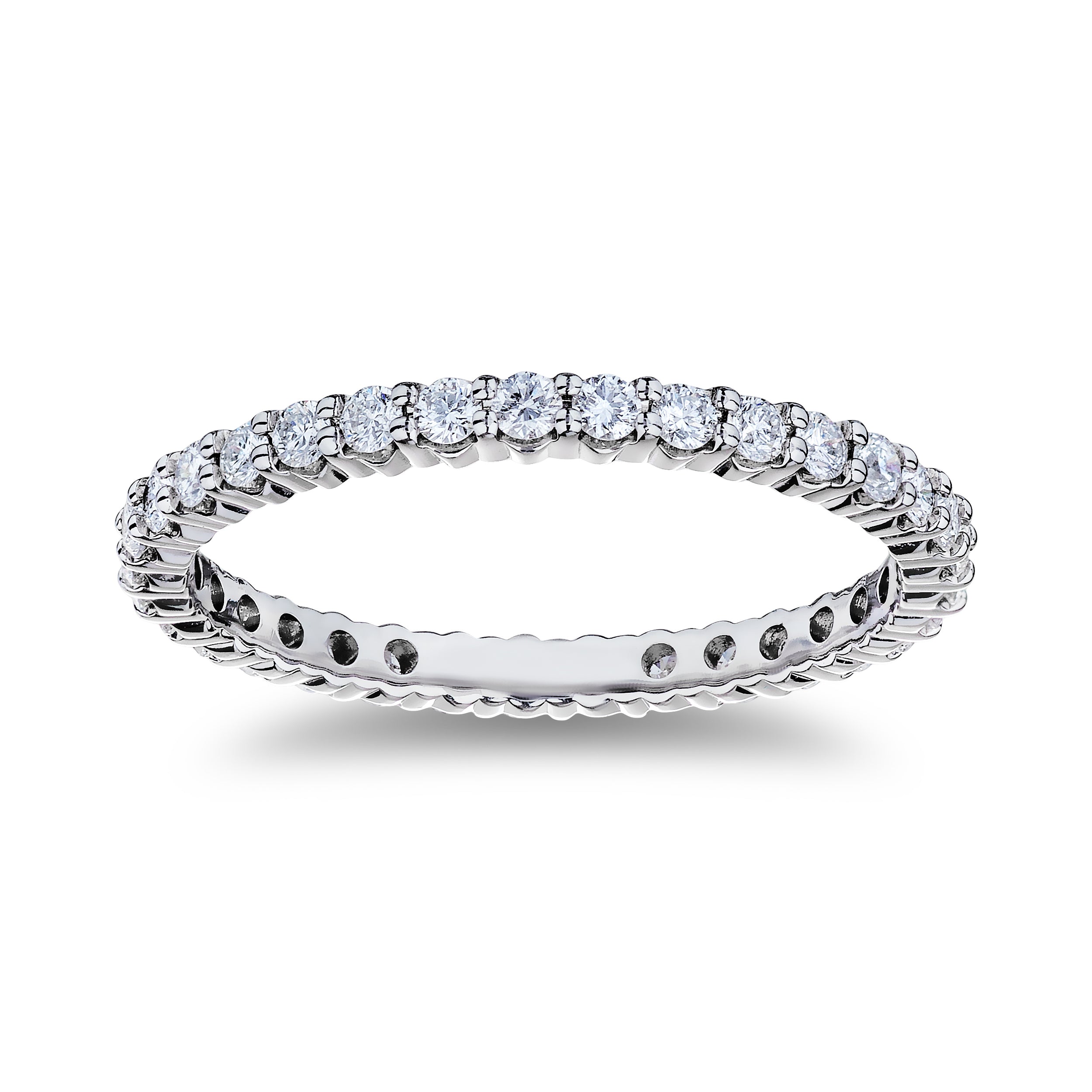 White Gold Diamond Eternity Band