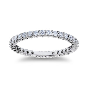 White Gold Diamond Eternity Band