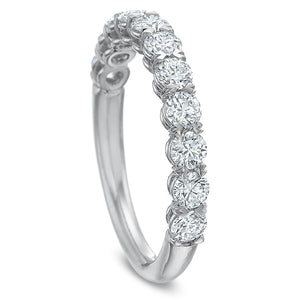 Diamond Half Round Band