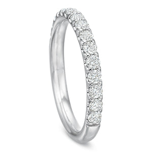 Half Round Wedding Band