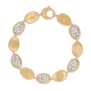 Marco Bicego Lunaria Collection Diamond Petal Bracelet