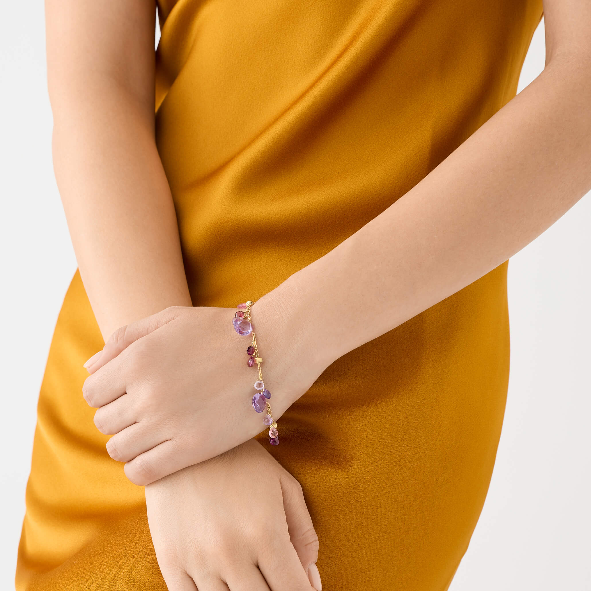 Marco Bicego Paradise Collection Mixed Gemstone Bracelet