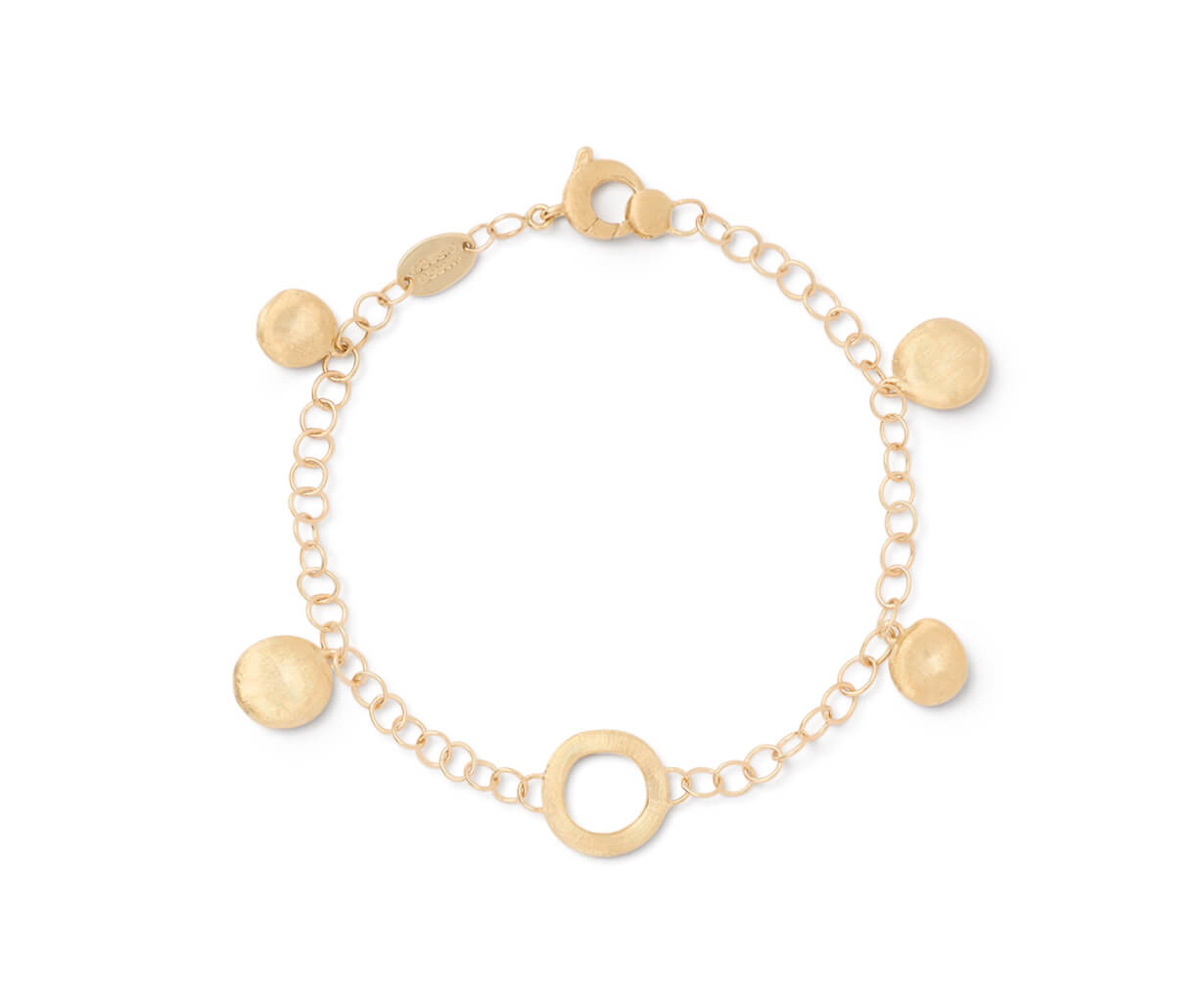 Marco Bicego Jaipur Collection 18k Yellow Gold Charm Bracelet