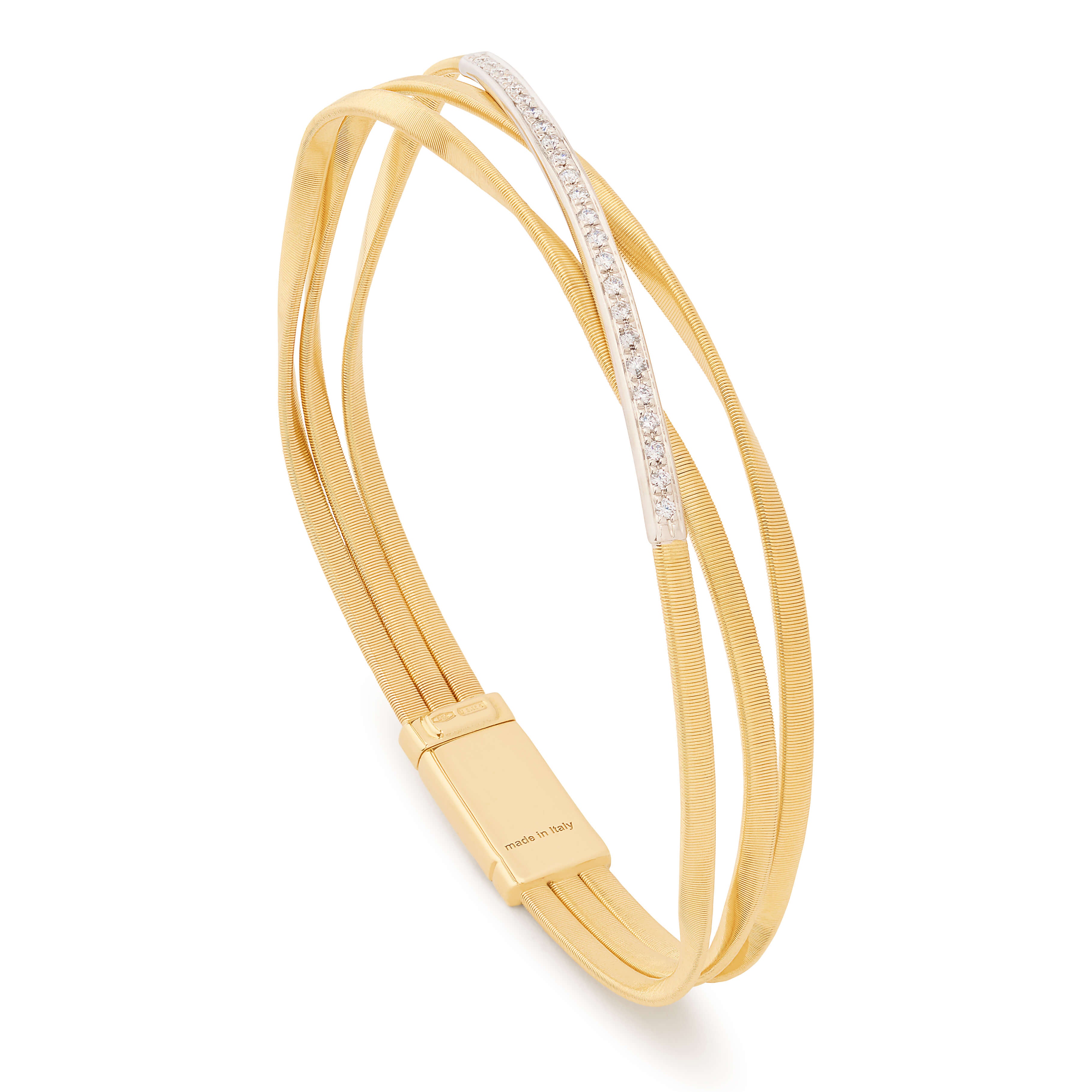 Marco Bicego Marrakech Collection 0.17ct Total Weight Diamond Bracelet