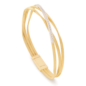 Marco Bicego Marrakech Collection 0.17ct Total Weight Diamond Bracelet