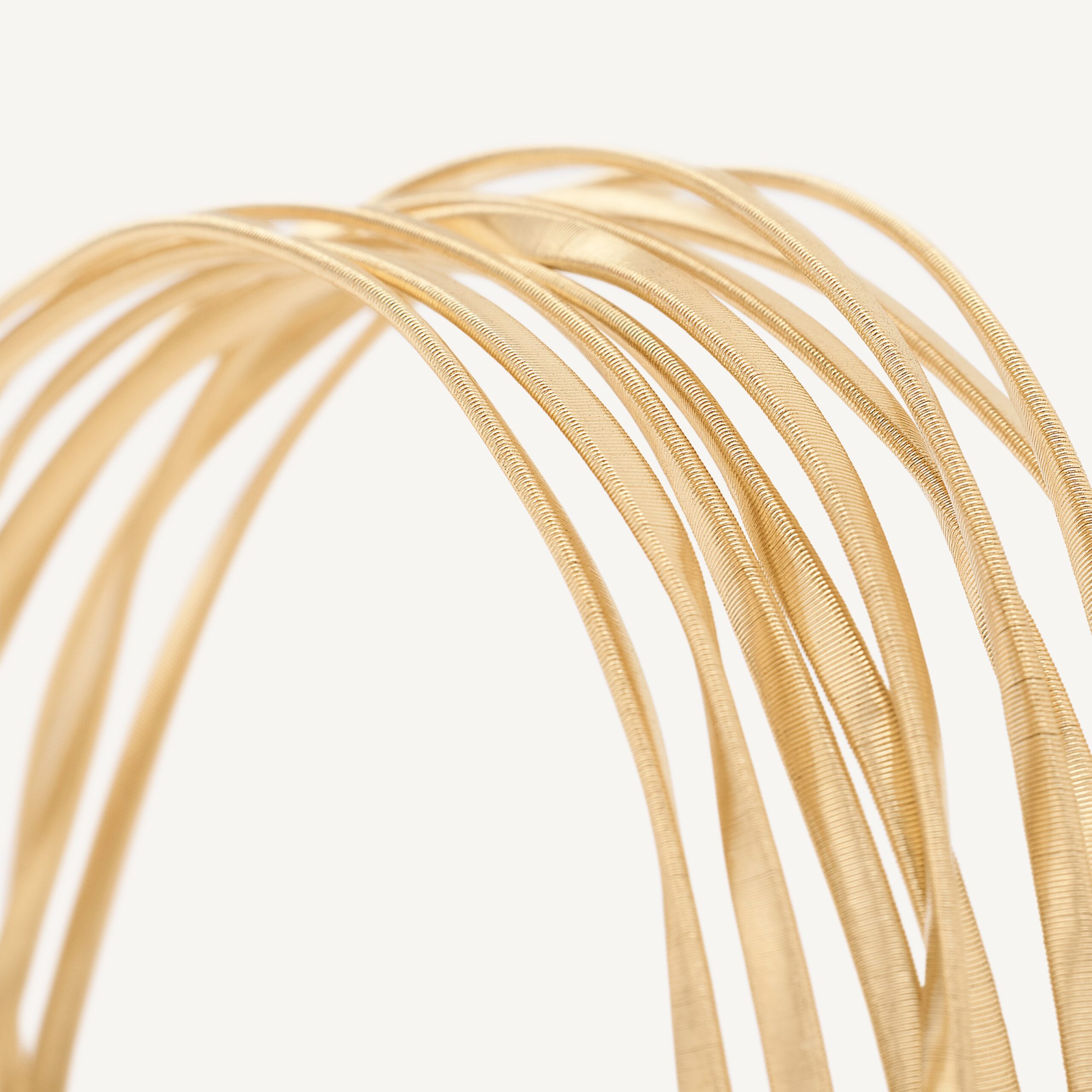 Marco Bicego Marrakech Collection 18K Yellow Gold 9-Strand Coil Bracelet