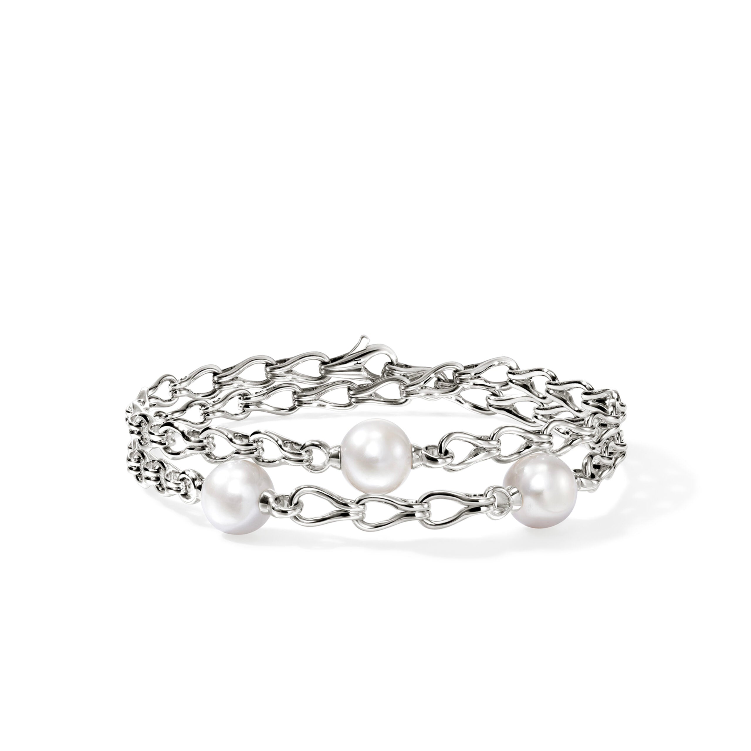John Hardy Surf Collection Pearl Bracelet