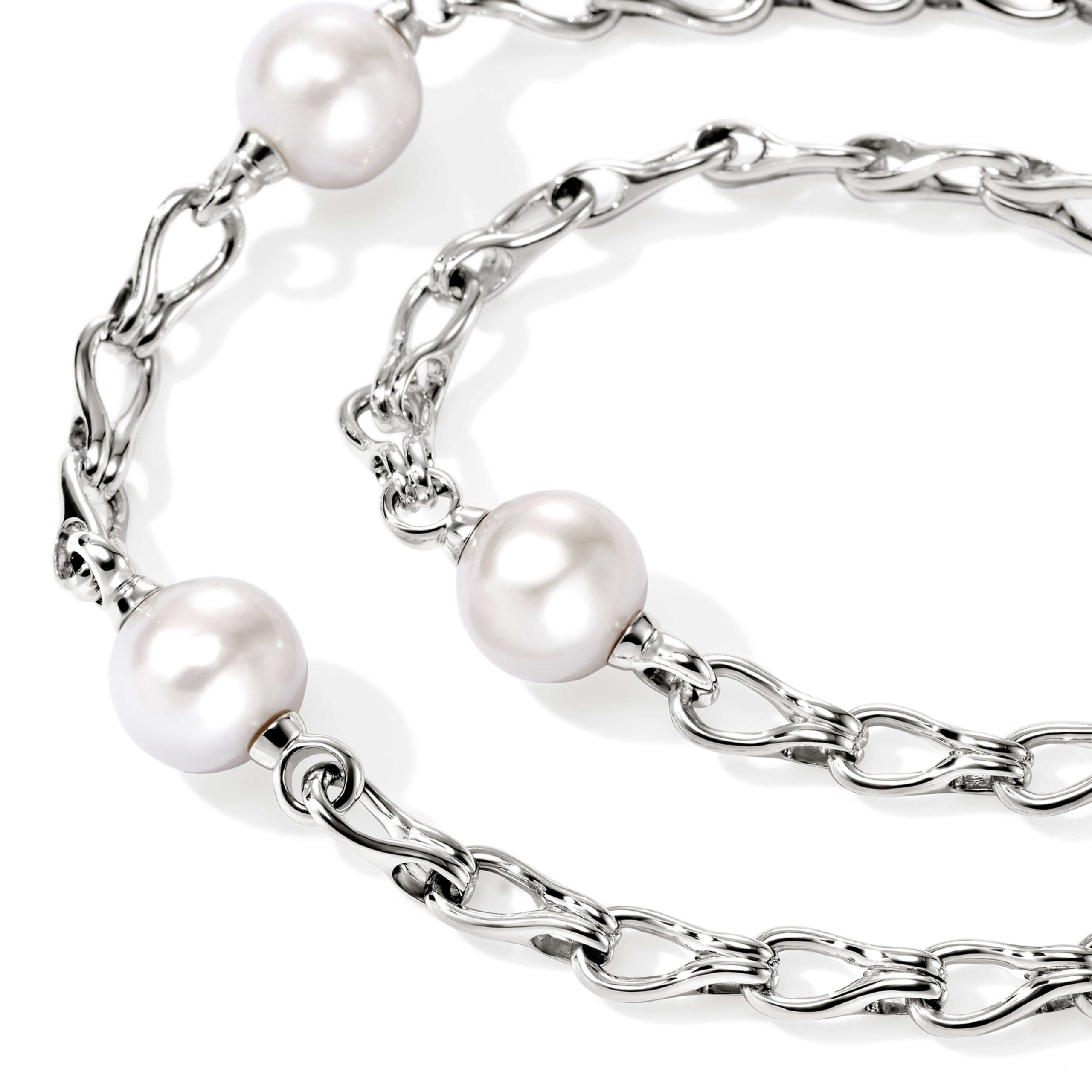 John Hardy Surf Collection Pearl Bracelet