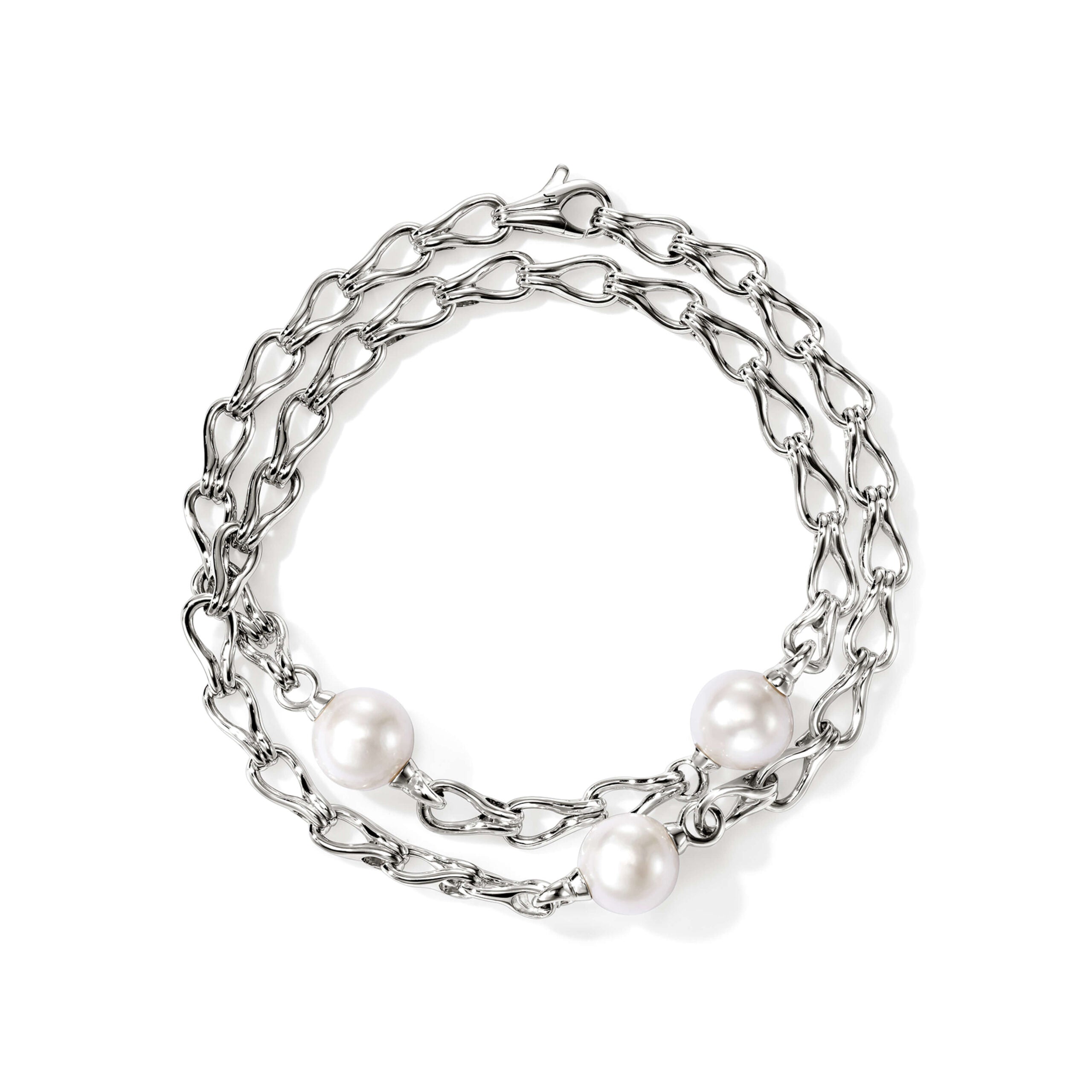John Hardy Surf Collection Pearl Bracelet