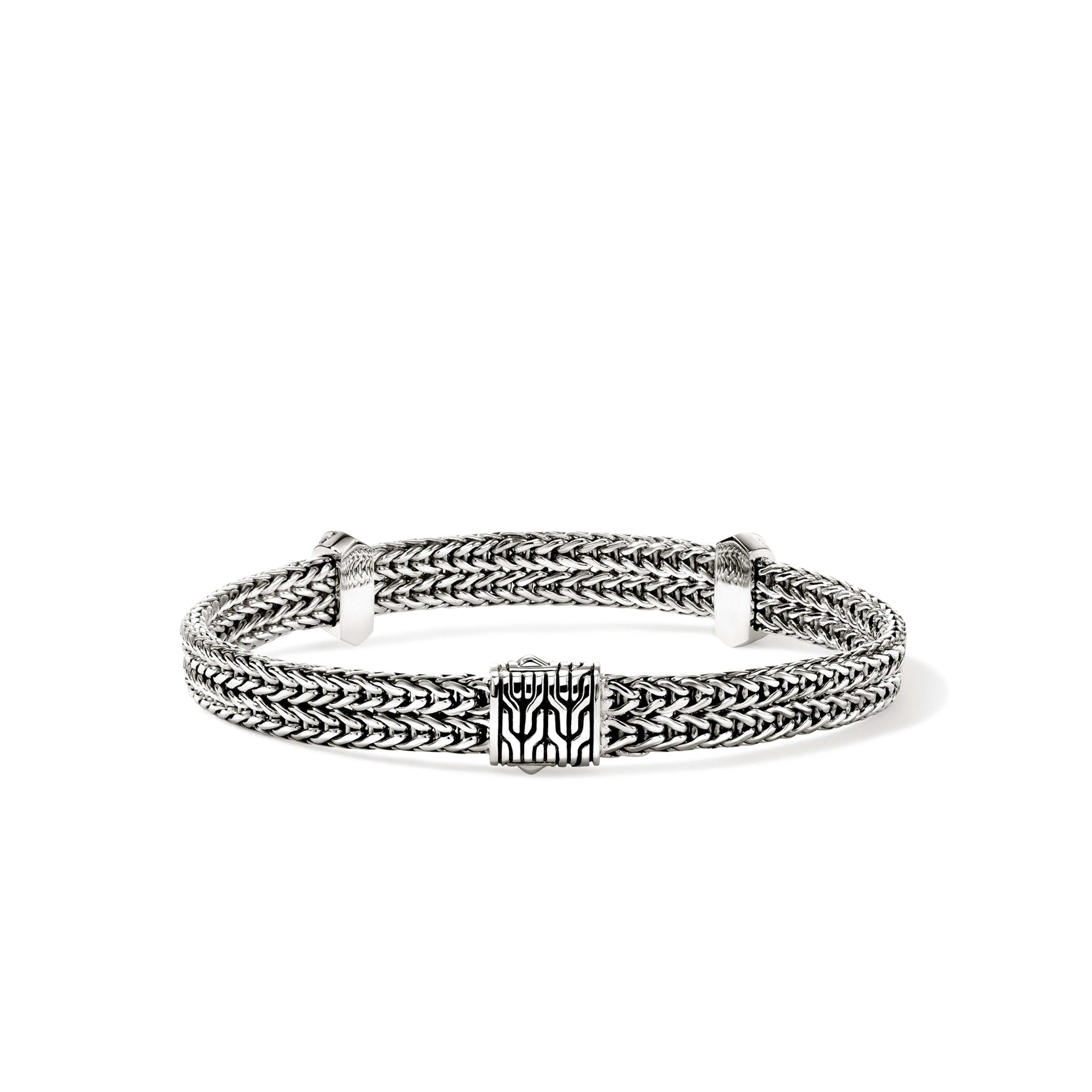 John Hardy 6mm Diamond Link Bracelet