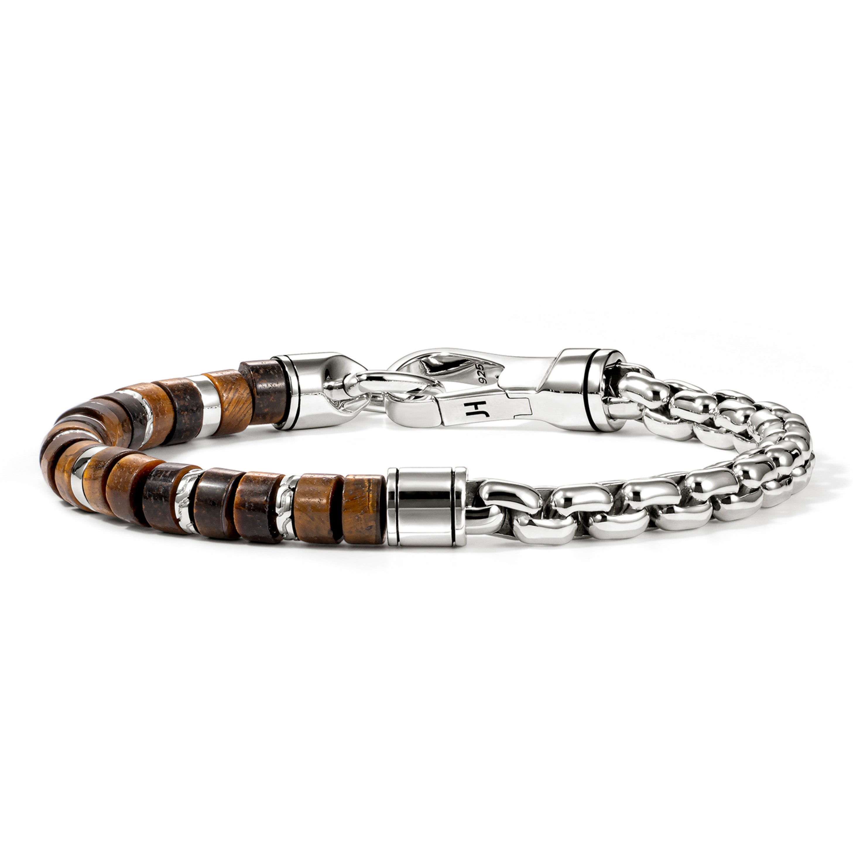 John Hardy Tiger's Eye Beaded Bracelet