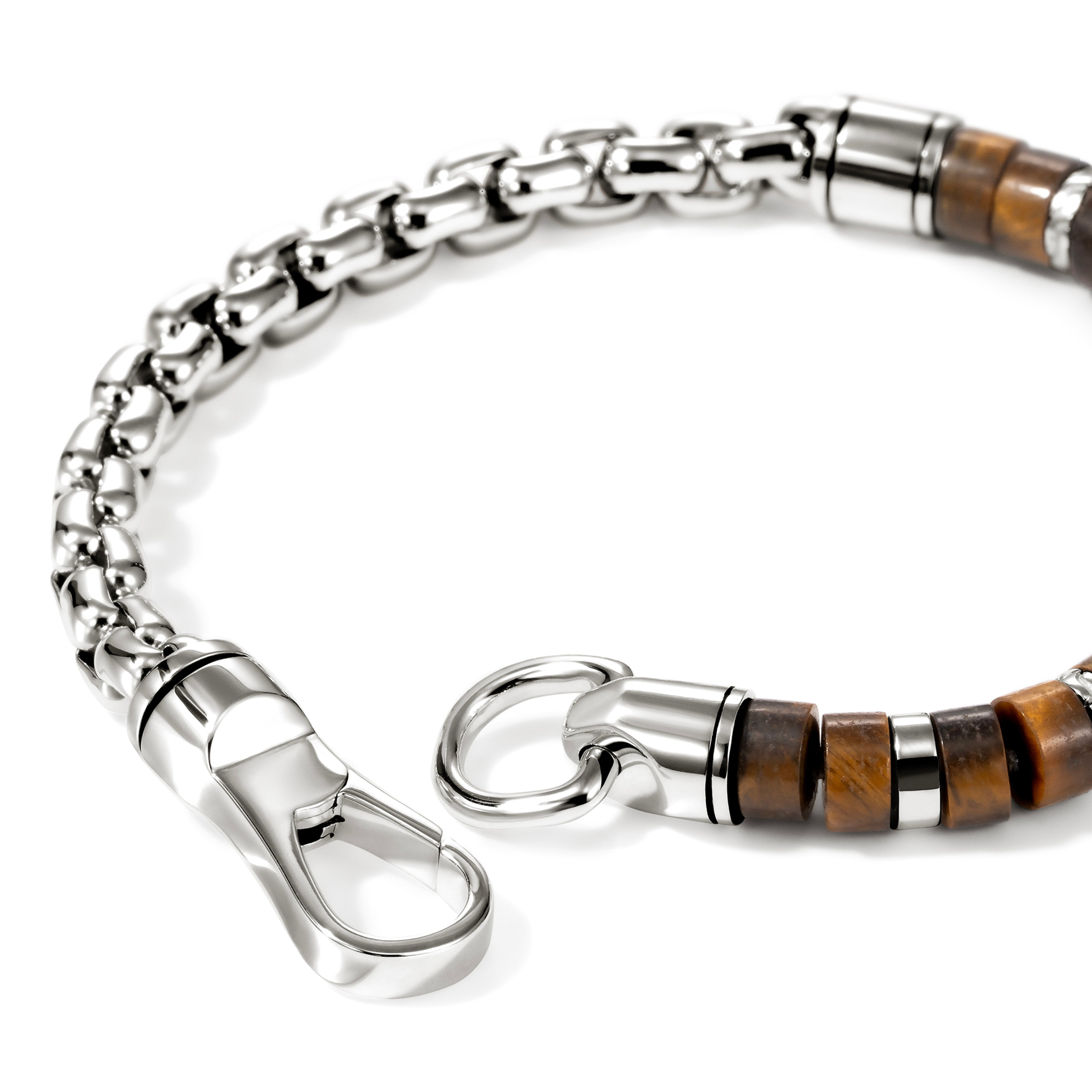 John Hardy Tiger's Eye Beaded Bracelet