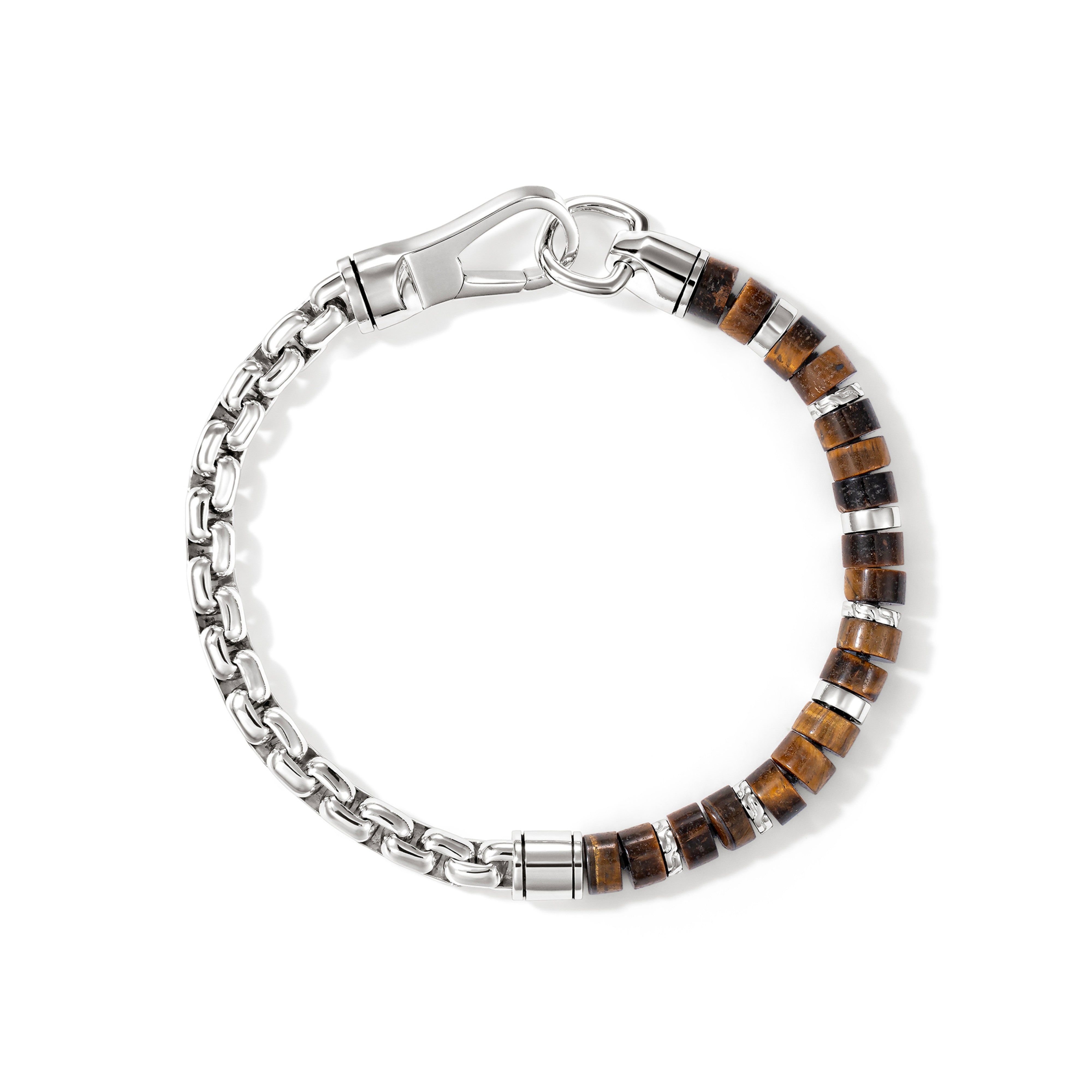 John Hardy Tiger's Eye Beaded Bracelet