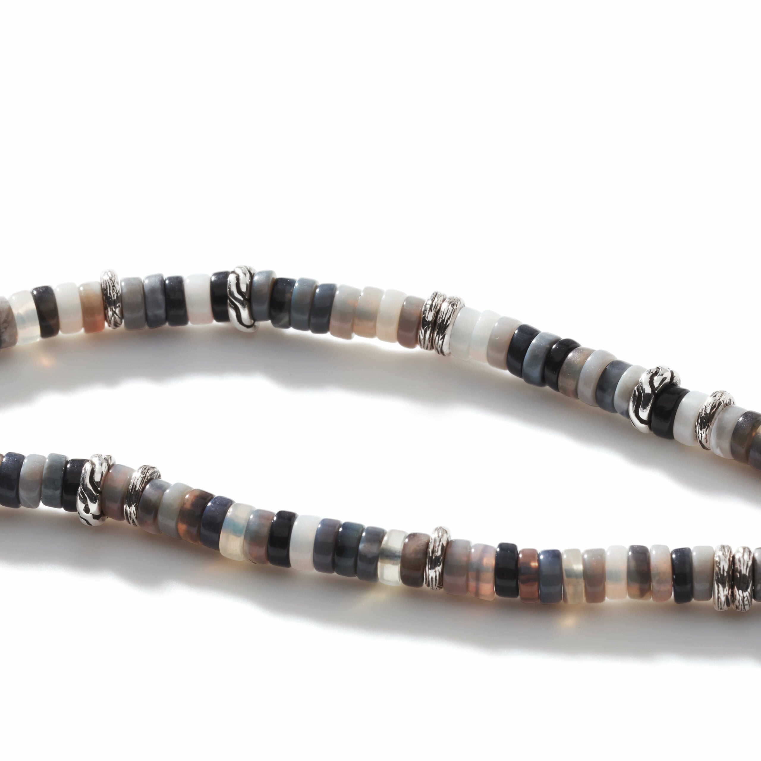 Classic Chain Heishi 4mm Australian Opal Beaded Bracelet