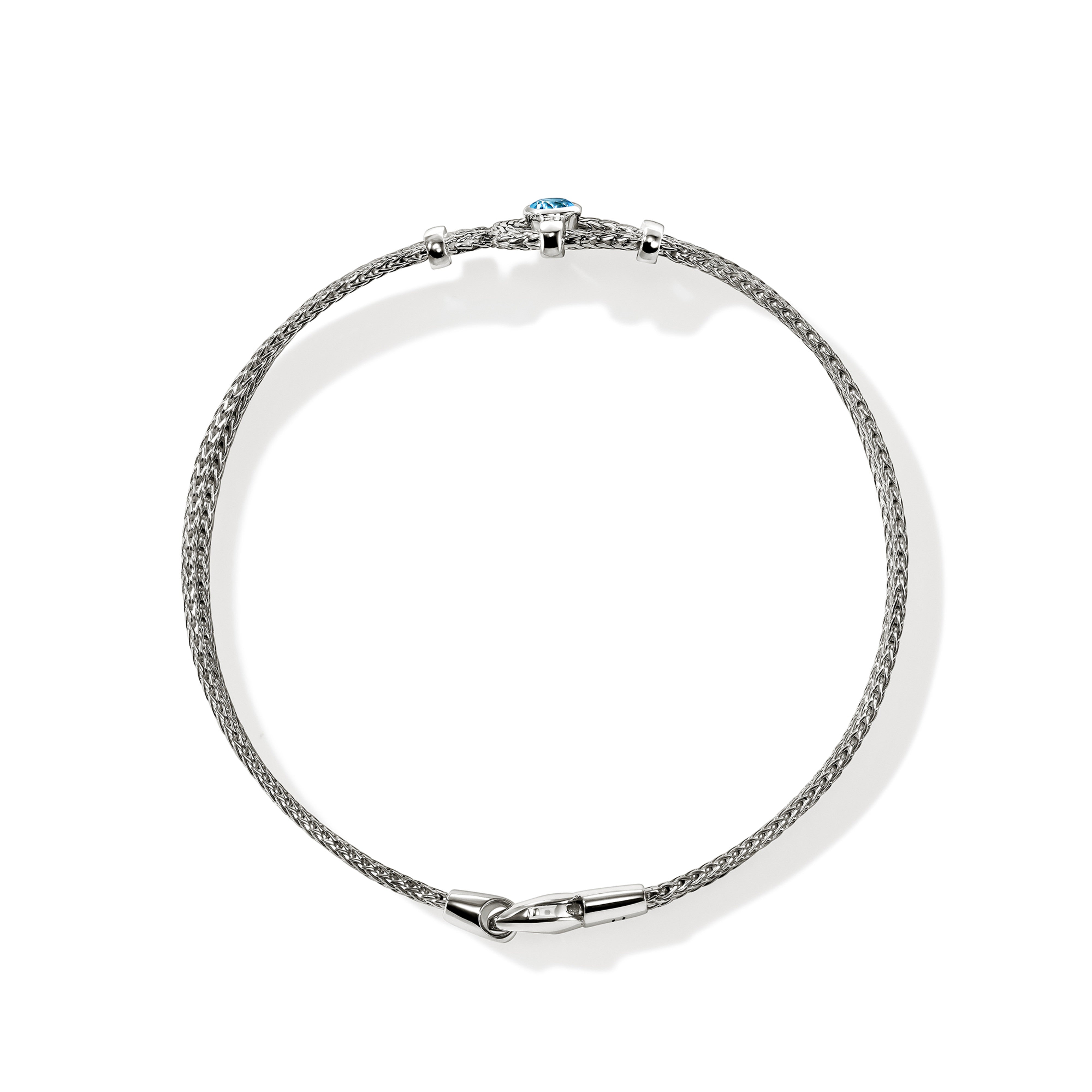 John Hardy Blue Topaz Chain Bracelet