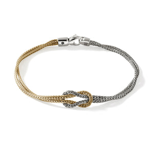 John Hardy Love Knot Two-Tone Bracelet