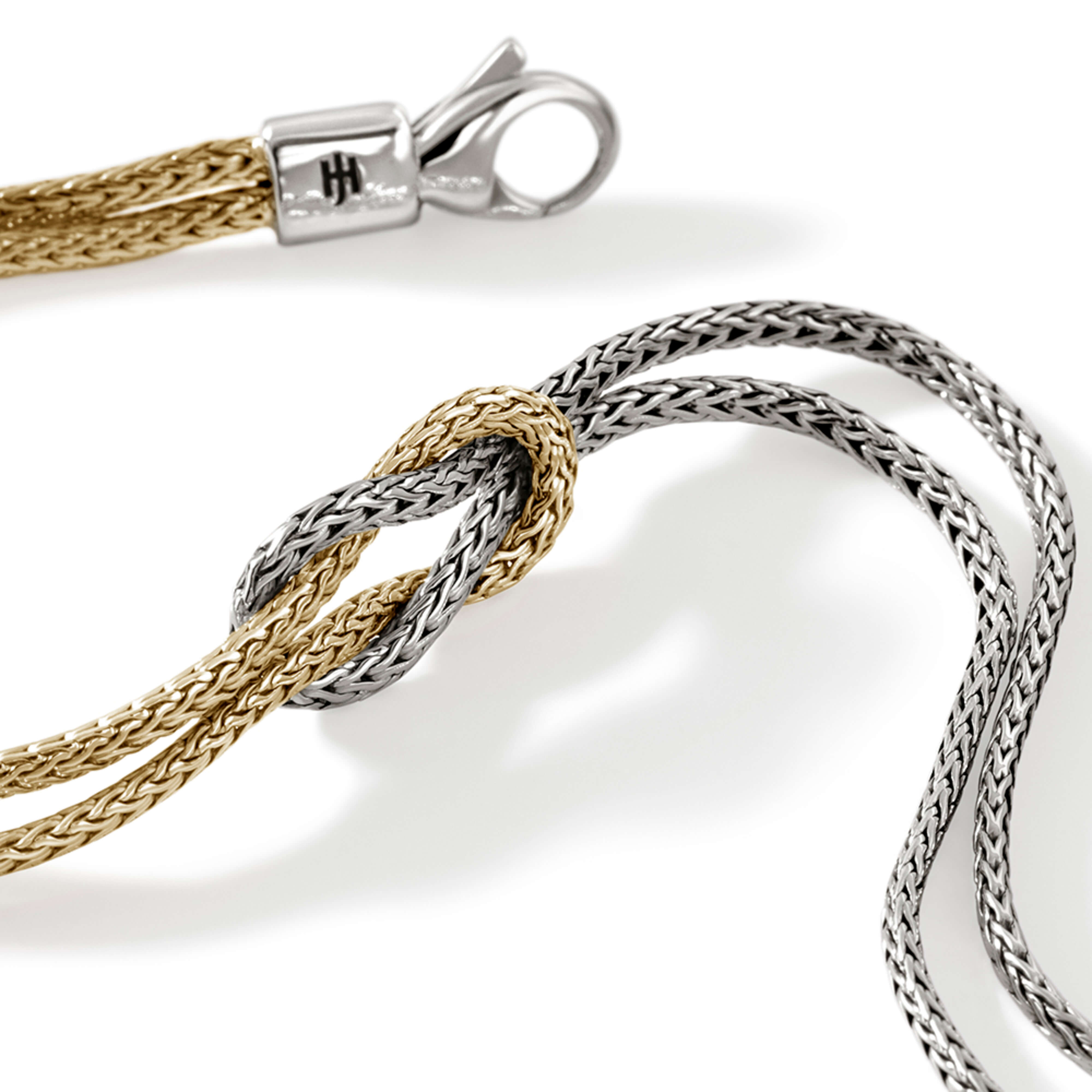 John Hardy Love Knot Two-Tone Bracelet