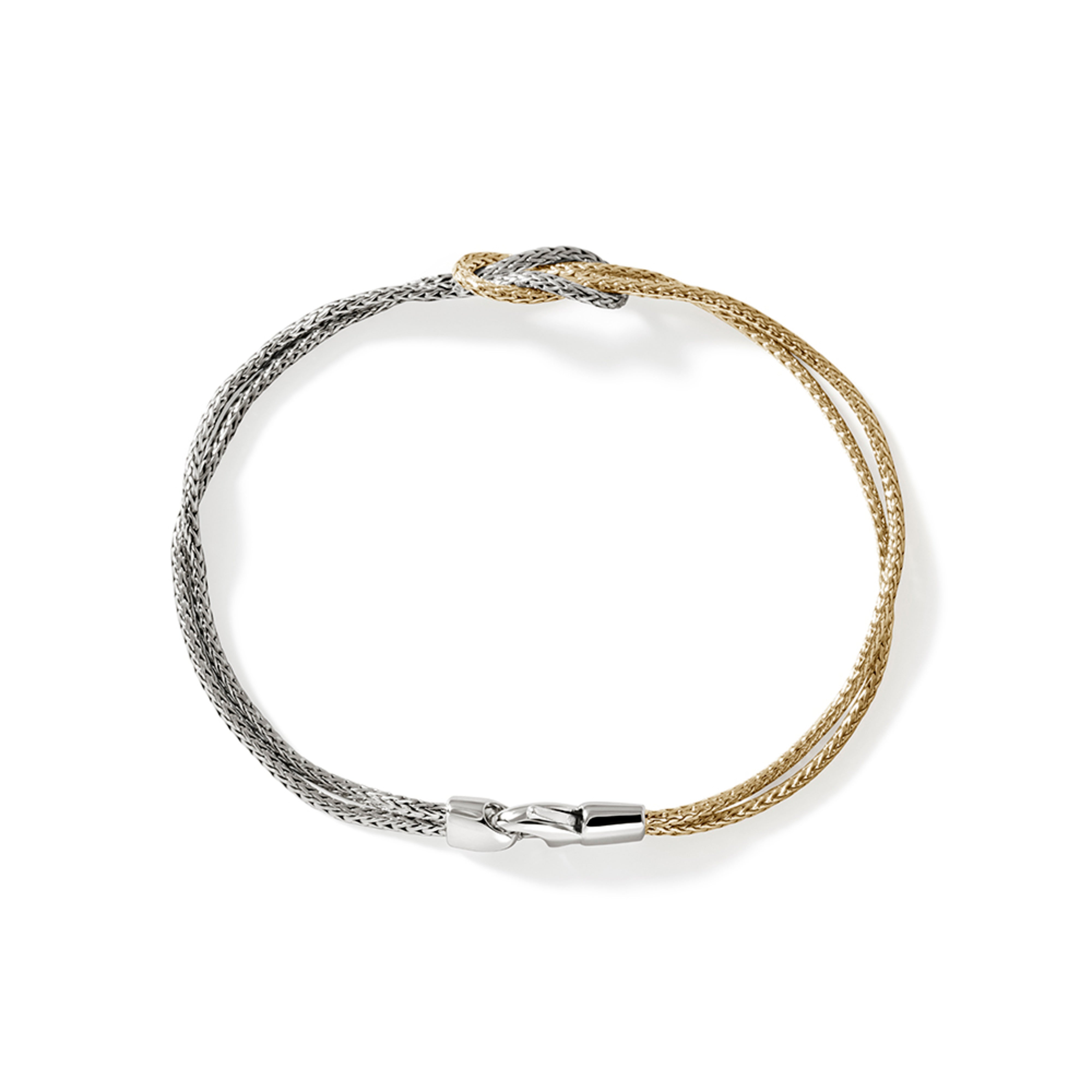 John Hardy Love Knot Two-Tone Bracelet