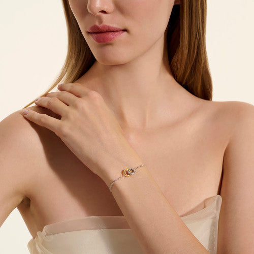 John Hardy 2mm Two-Tone Circle Bracelet