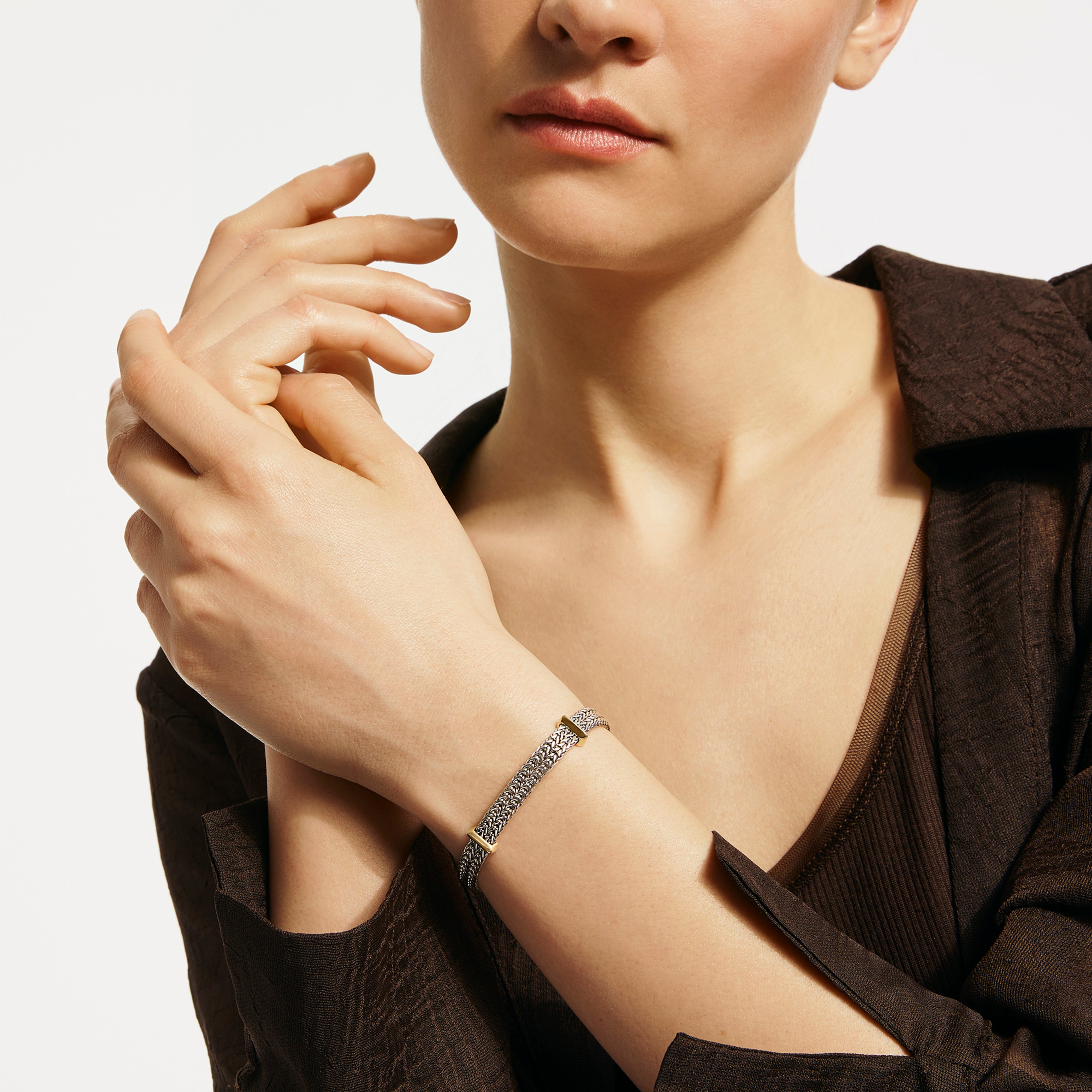 John Hardy 6mm Flat Chain Bracelet